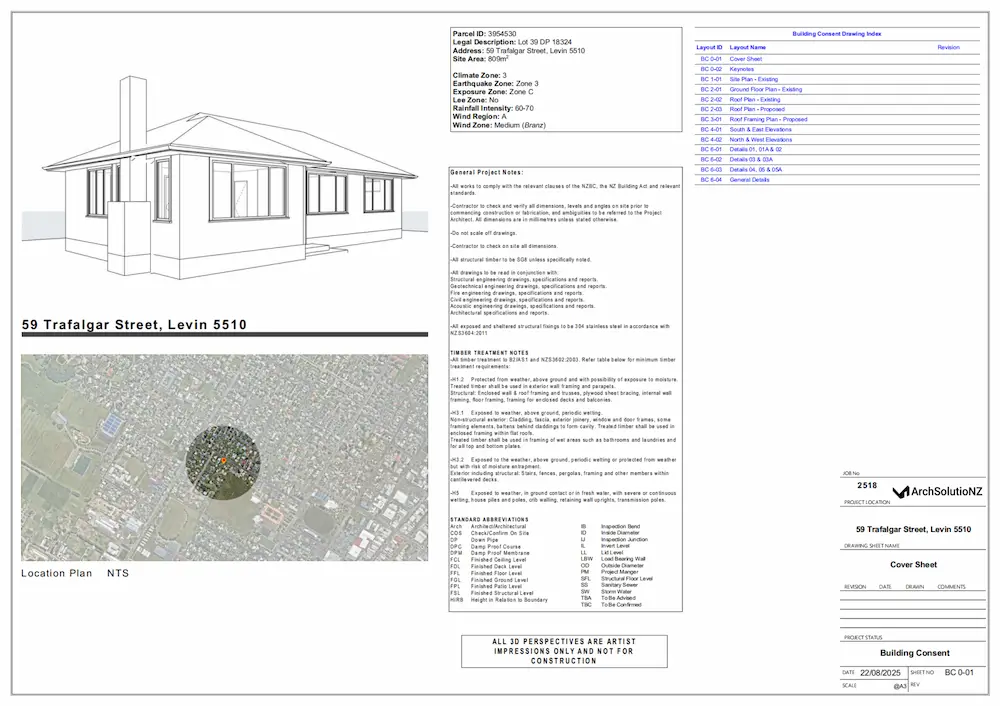 Approved building consent – Levin, Horowhenua