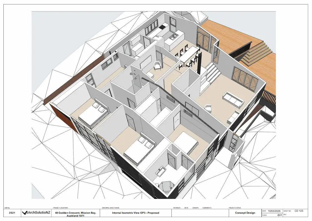 Approved building consent – Mission Bay, Auckland