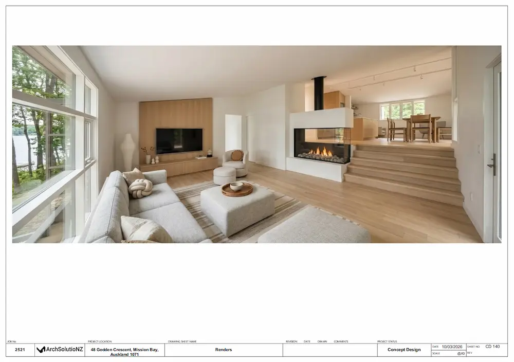 Approved building consent – Mission Bay, Auckland