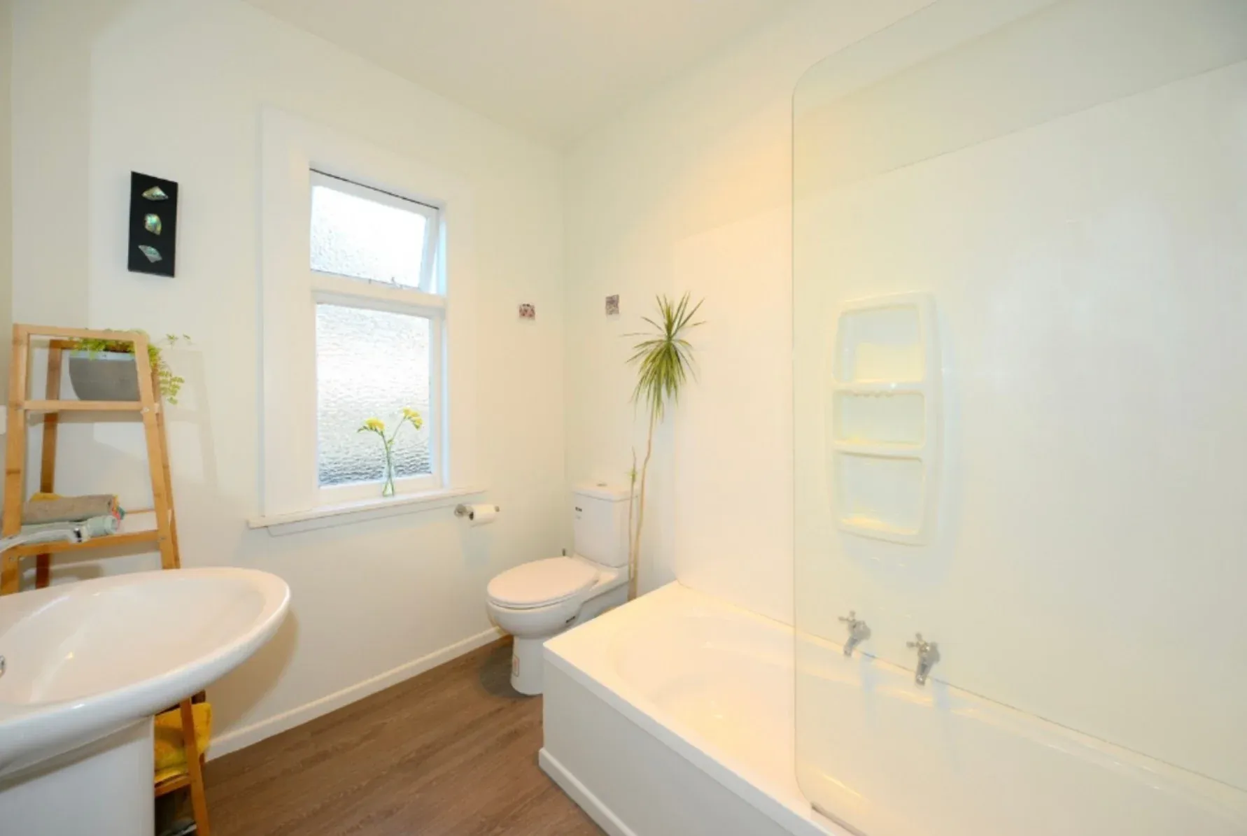 Existing bathroom showing the WC that needed Certificate of Acceptance documentation