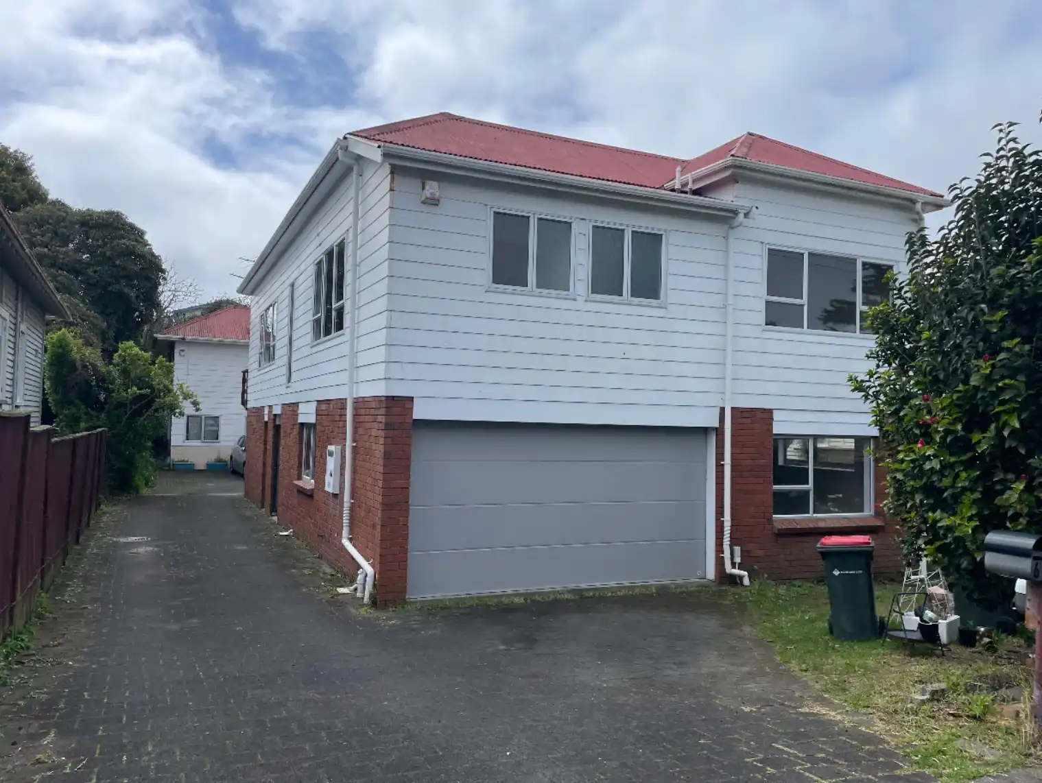 Front house exterior at 67 Marsden Avenue after renovation