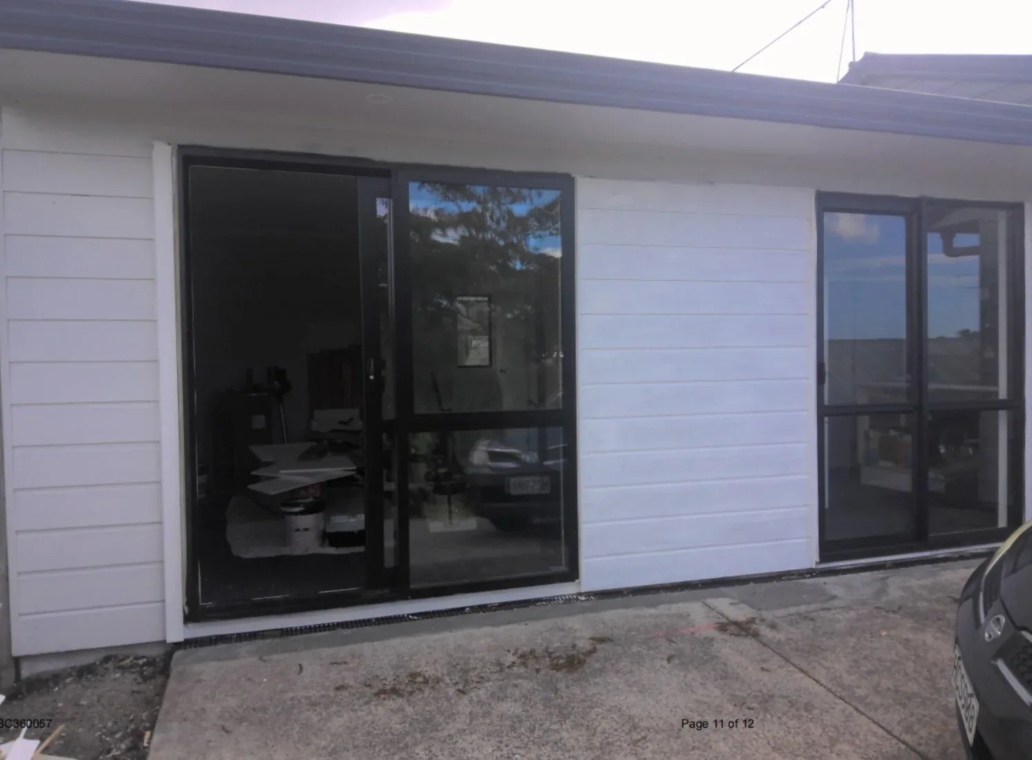 Completed exterior of the Tauranga garage conversion after consent and CCC